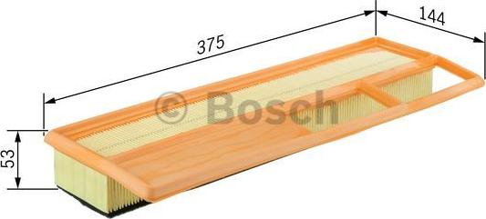 BOSCH F 026 400 002 - Luftfilter xdelar.se