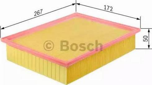 BOSCH F 026 400 141 - Luftfilter xdelar.se