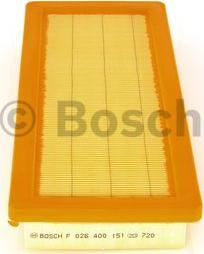 BOSCH F 026 400 151 - Luftfilter xdelar.se