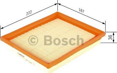 BOSCH F 026 400 153 - Luftfilter xdelar.se