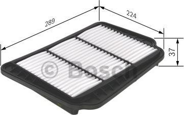 BOSCH F 026 400 163 - Luftfilter xdelar.se