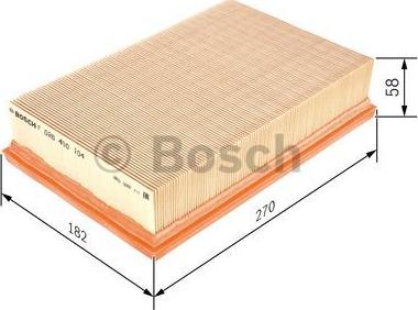 BOSCH F 026 400 104 - Luftfilter xdelar.se