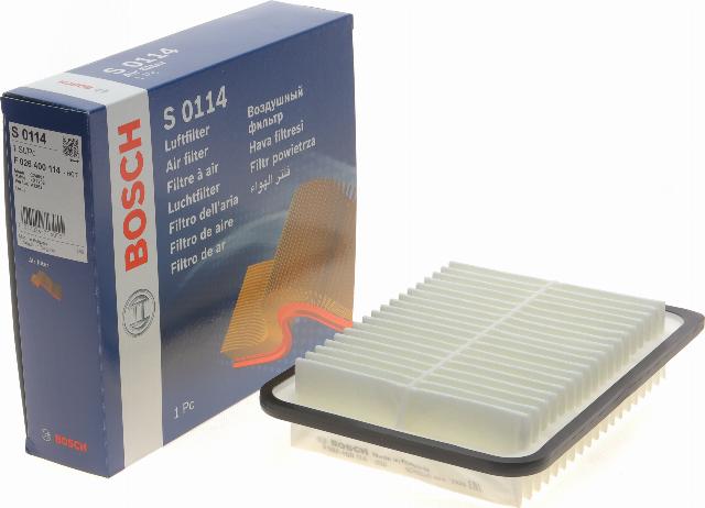 BOSCH F 026 400 114 - Luftfilter xdelar.se