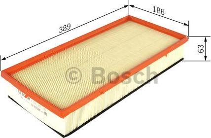 BOSCH F 026 400 182 - Luftfilter xdelar.se