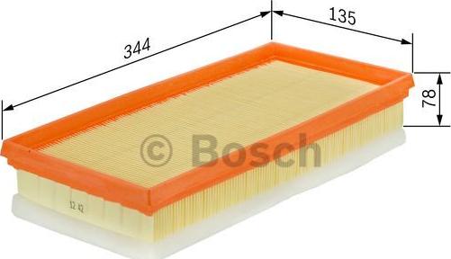 BOSCH F 026 400 172 - Luftfilter xdelar.se