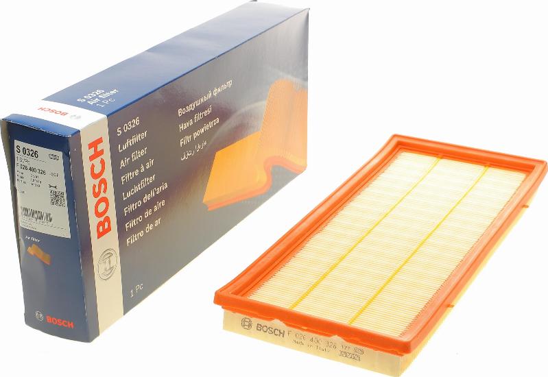 BOSCH F 026 400 326 - Luftfilter xdelar.se