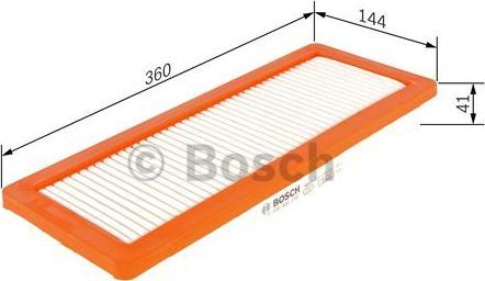 BOSCH F 026 400 219 - Luftfilter xdelar.se