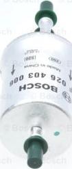 BOSCH F 026 403 006 - Bränslefilter xdelar.se