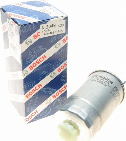 BOSCH F 026 402 049 - Bränslefilter xdelar.se