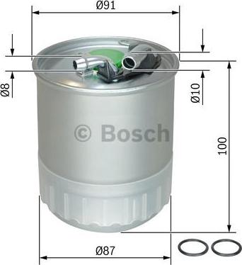 BOSCH F 026 402 056 - Bränslefilter xdelar.se