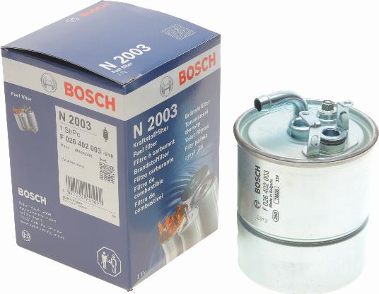 BOSCH F 026 402 003 - Bränslefilter xdelar.se