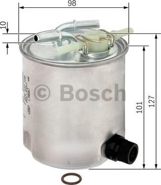 BOSCH F 026 402 108 - Bränslefilter xdelar.se