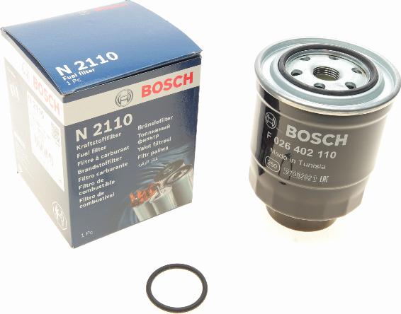 BOSCH F 026 402 110 - Bränslefilter xdelar.se