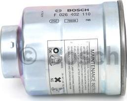 BOSCH F 026 402 110 - Bränslefilter xdelar.se