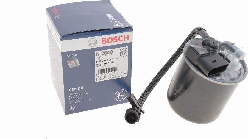 BOSCH F 026 402 840 - Bränslefilter xdelar.se