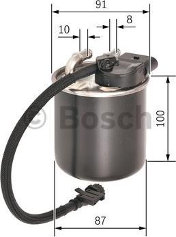 BOSCH F 026 402 841 - Bränslefilter xdelar.se