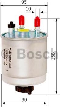 BOSCH F 026 402 856 - Bränslefilter xdelar.se