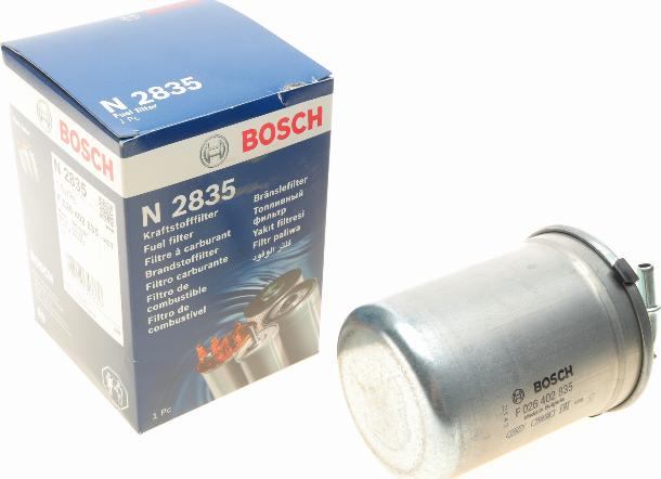 BOSCH F 026 402 835 - Bränslefilter xdelar.se