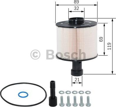 BOSCH F 026 402 825 - Bränslefilter xdelar.se