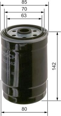 BOSCH F 026 402 362 - Bränslefilter xdelar.se