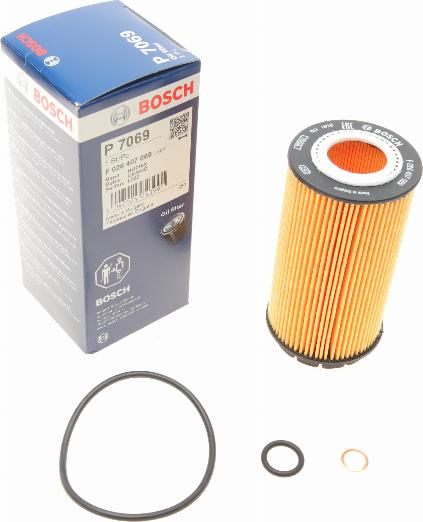 BOSCH F 026 407 069 - Oljefilter xdelar.se