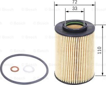 BOSCH F 026 407 061 - Oljefilter xdelar.se