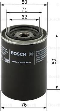 BOSCH F 026 407 005 - Oljefilter xdelar.se