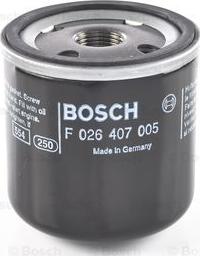 BOSCH F 026 407 005 - Oljefilter xdelar.se