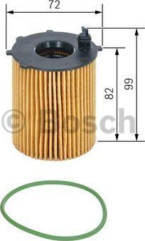 BOSCH F 026 407 082 - Oljefilter xdelar.se