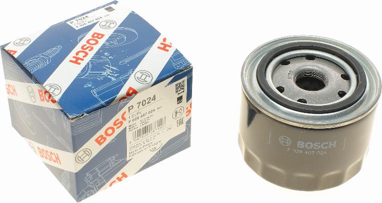 BOSCH F 026 407 024 - Oljefilter xdelar.se