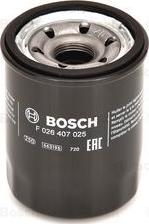 BOSCH F 026 407 025 - Oljefilter xdelar.se