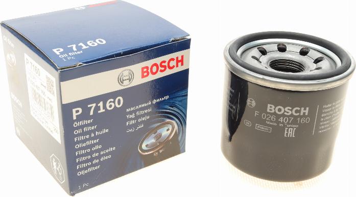 BOSCH F 026 407 160 - Oljefilter xdelar.se