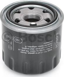 BOSCH F 026 407 128 - Oljefilter xdelar.se