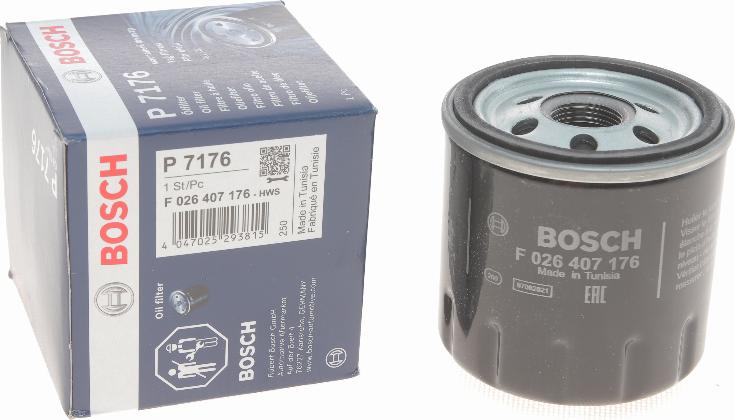 BOSCH F 026 407 176 - Oljefilter xdelar.se