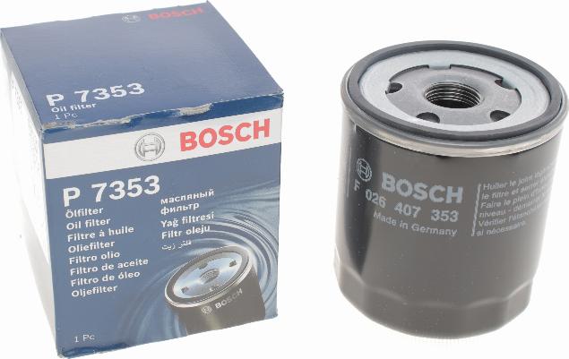 BOSCH F 026 407 353 - Oljefilter xdelar.se