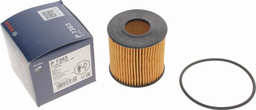 BOSCH F026407363 - Oljefilter xdelar.se