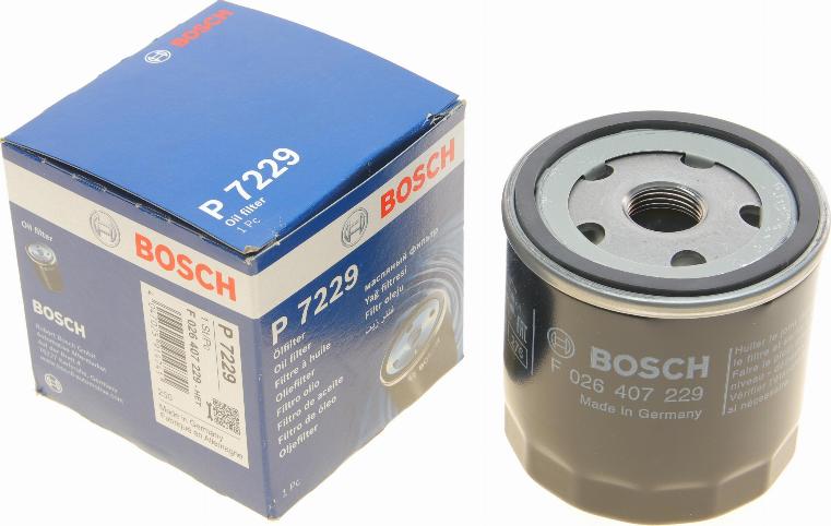 BOSCH F 026 407 229 - Oljefilter xdelar.se