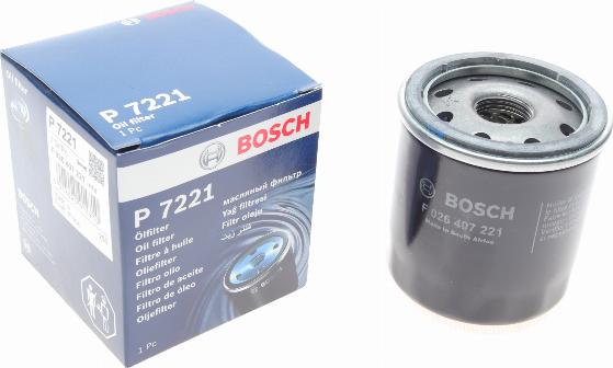 BOSCH F 026 407 221 - Oljefilter xdelar.se