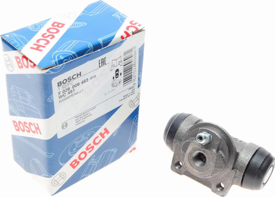 BOSCH F 026 009 483 - Hjulcylinder xdelar.se