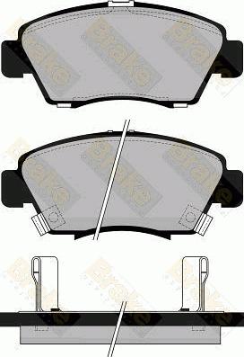 Valeo 302495 - Bromsbeläggssats, skivbroms xdelar.se