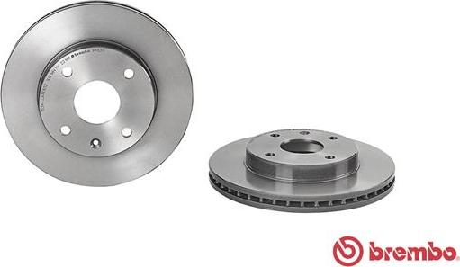 Brembo 09.9483.11 - Bromsskiva xdelar.se