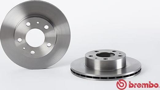 Brembo 09.9615.14 - Bromsskiva xdelar.se