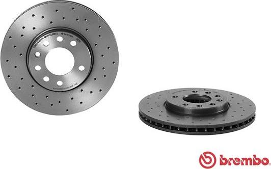 Brembo 09.9165.1X - Bromsskiva xdelar.se