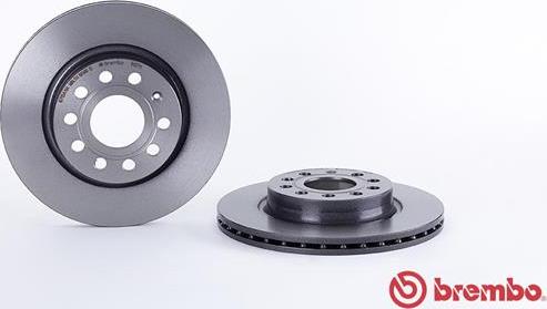 Brembo 09.9167.11 - Bromsskiva xdelar.se