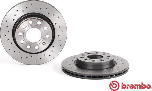 Brembo 09.9167.1X - Bromsskiva xdelar.se