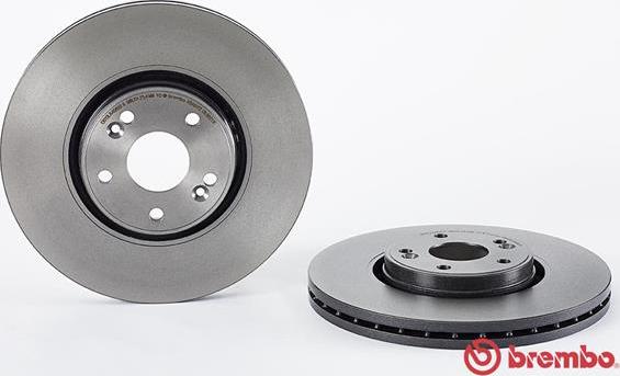 Brembo 09.9821.11 - Bromsskiva xdelar.se