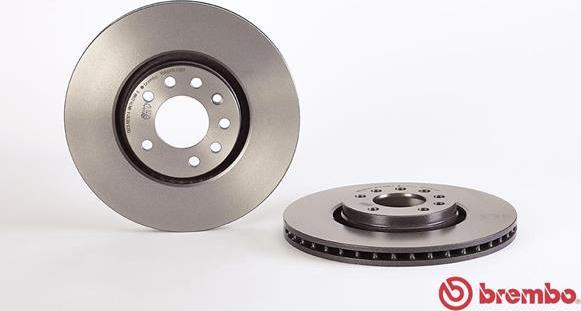 Brembo 09.9369.11 - Bromsskiva xdelar.se