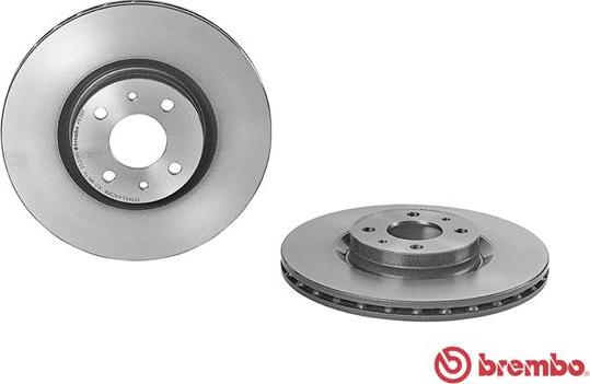 Brembo 09.4939.11 - Bromsskiva xdelar.se