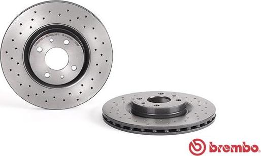 Brembo 09.4939.1X - Bromsskiva xdelar.se