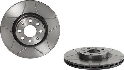 Brembo 09.4939.77 - Bromsskiva xdelar.se